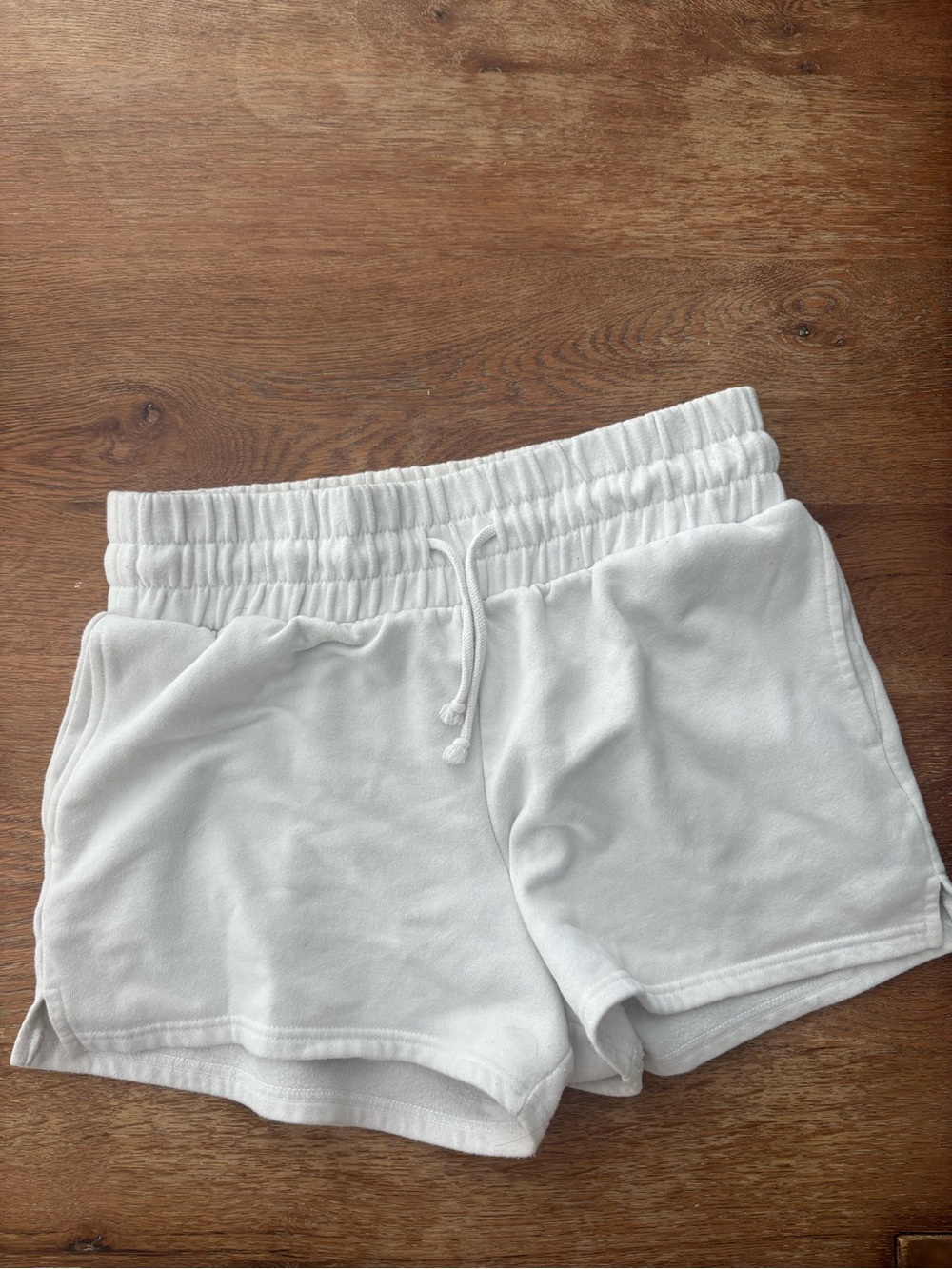 wild fable White Terry Drawstring Athletic Shorts